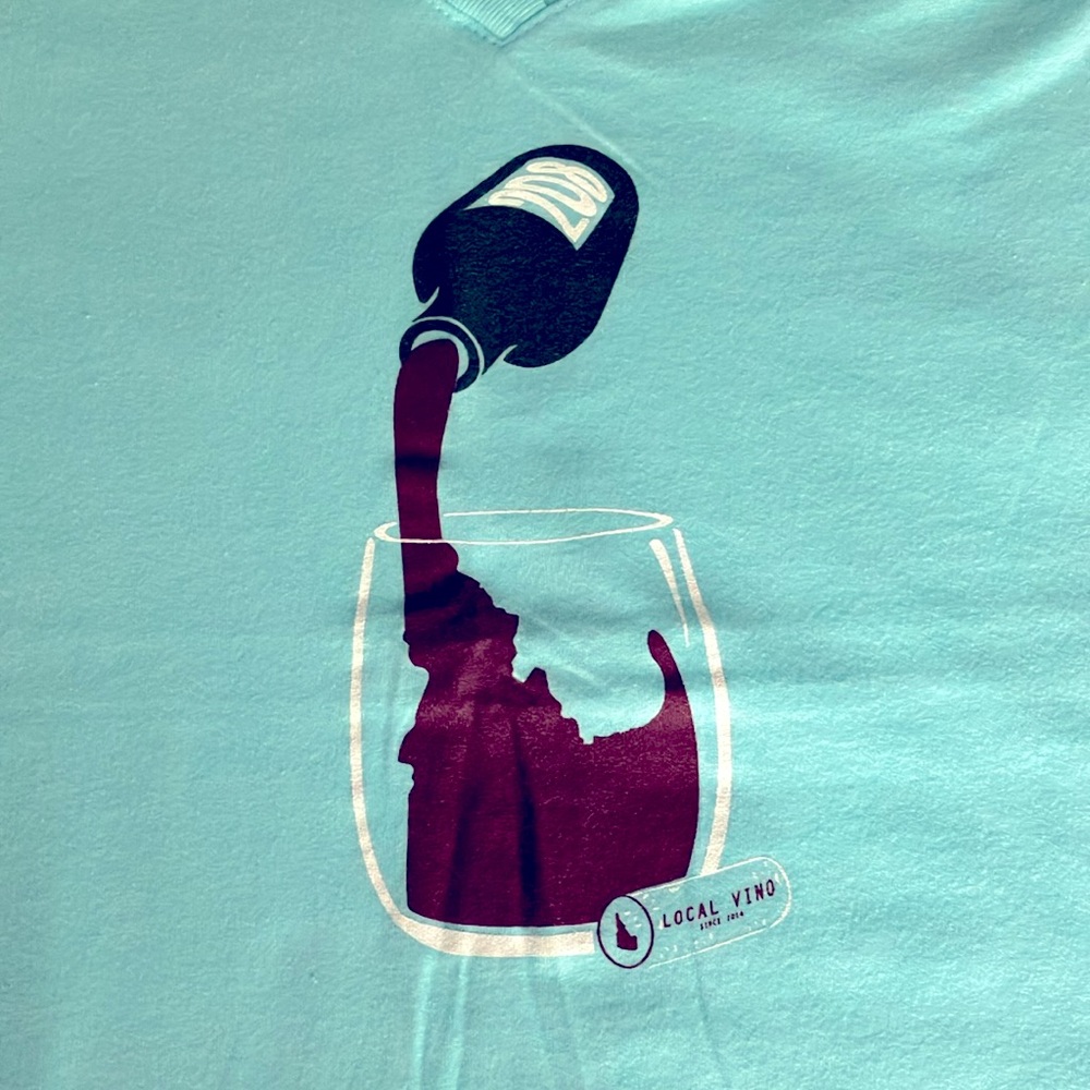 Banana Ink - women’s medium v-neck t-shirt